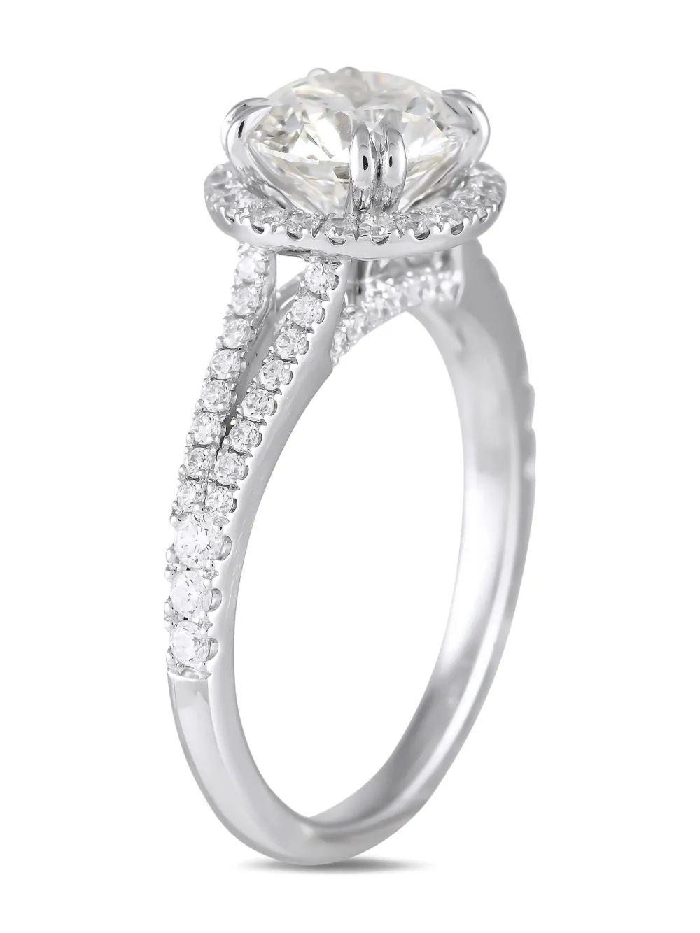 LB Exclusive 14K white gold diamond ring | Image 2