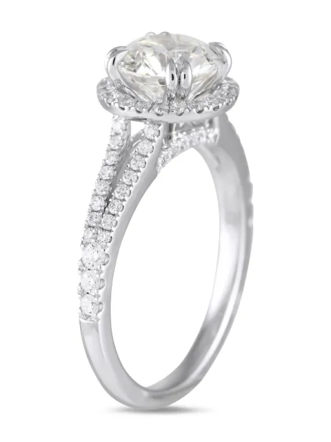 LB Exclusive anillo en oro blanco de 14kt
