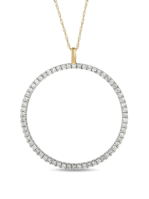 LB Exclusive collar en oro amarillo de 14kt con diamante