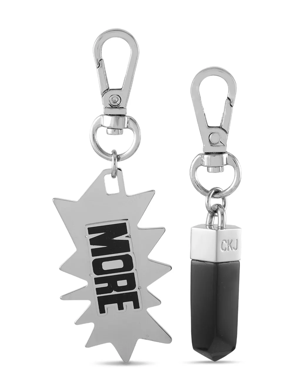 Downtown stainless steel charm (set of two)