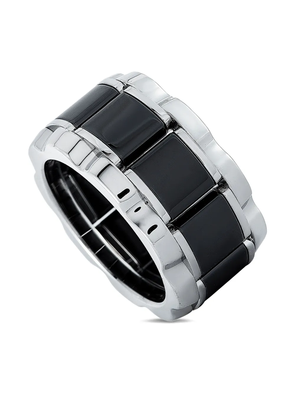 Pre-owned Tag Heuer Diamond Ring In Silver