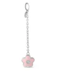 Aaron Basha 18K white gold flower diamond pendant - Silver