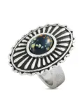 King Baby Starburst ring - Silver