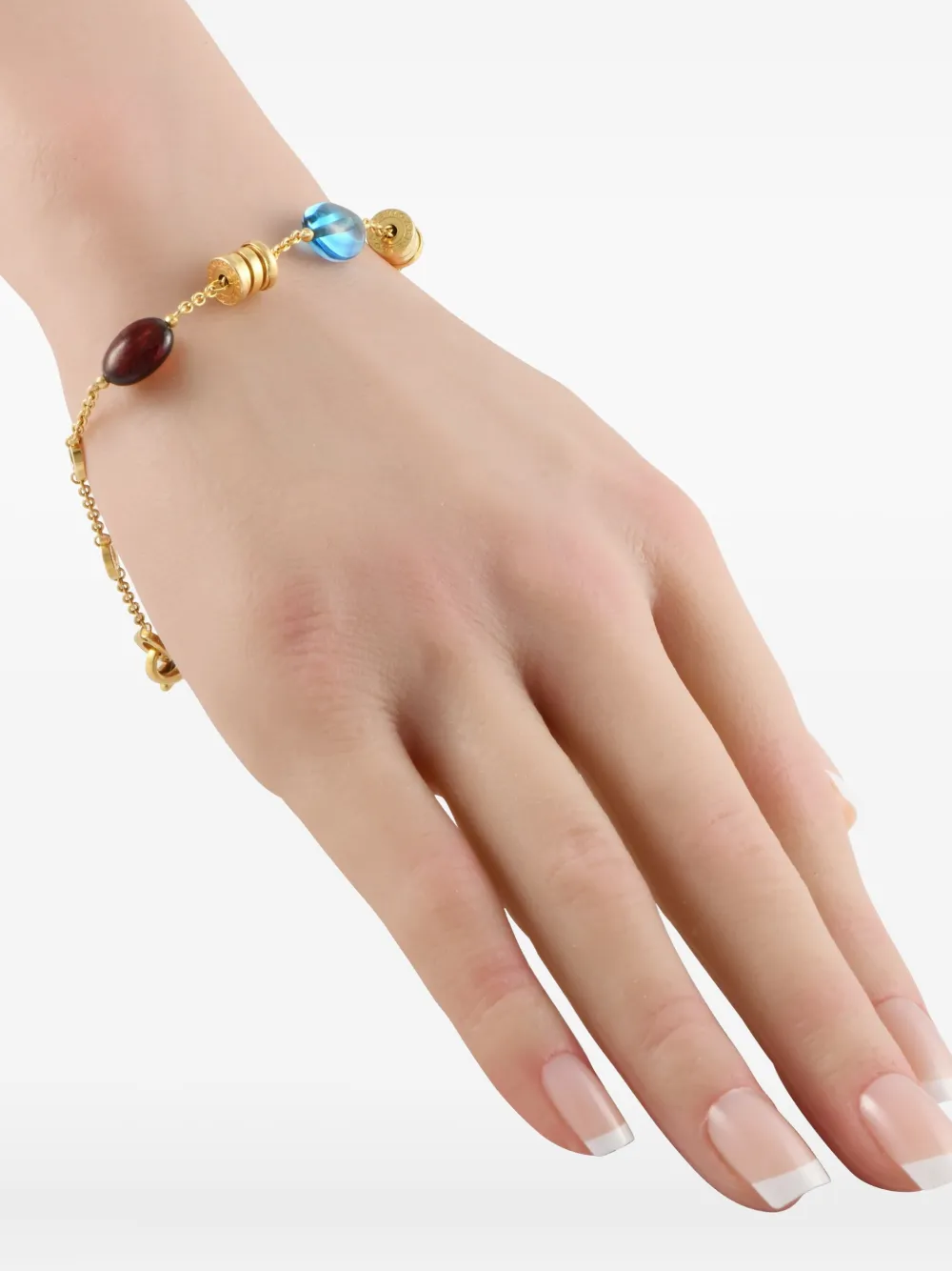 Bvlgari Pre-Owned pulsera B.zero1 en oro amarillo de 18kt con gemas | Image 2