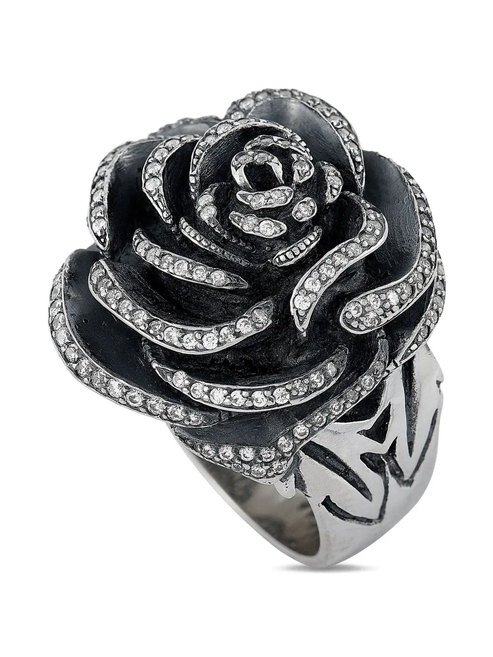 Pre-owned King Baby Rose Ring