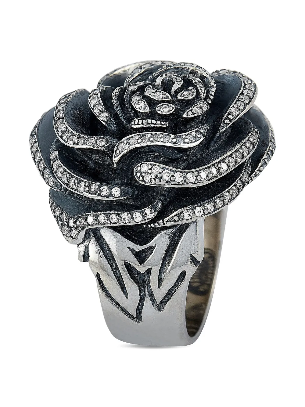 Pre-owned King Baby Rose Ring