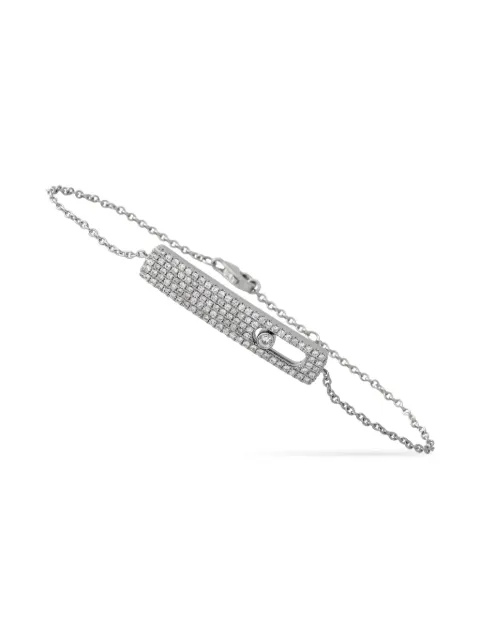 LB Exclusive 18kt Weißgoldarmband mit Diamanten