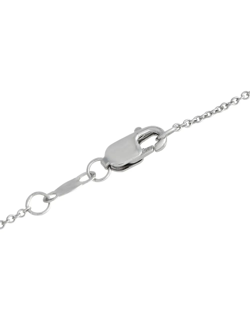 LB Exclusive 14K white gold diamond necklace | Image 2