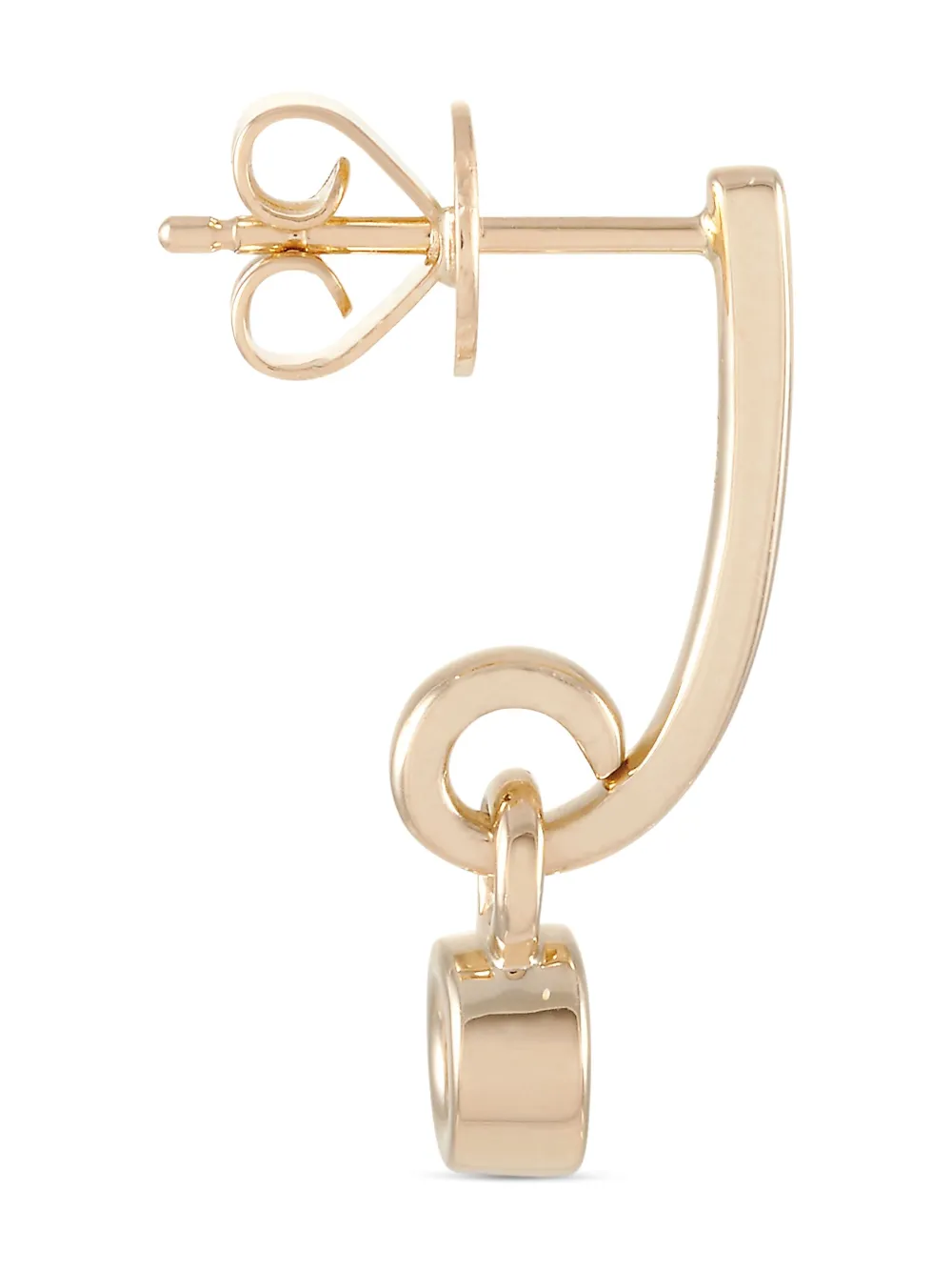 LB Exclusive 14kt yellow gold diamond earrings | Pre-Owned | Image 2