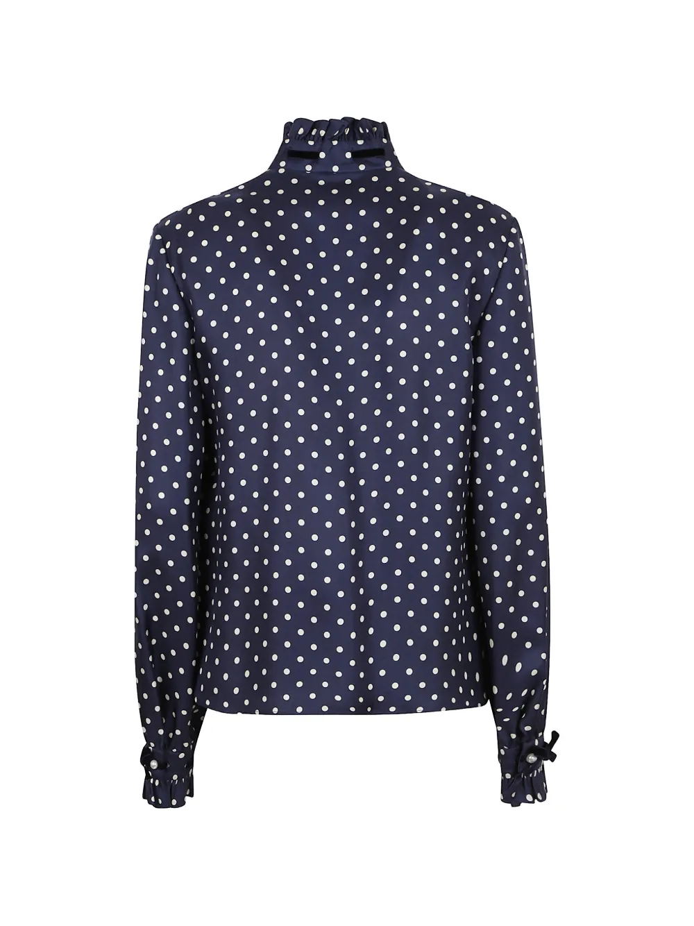 Plus de Pois-print twill shirt