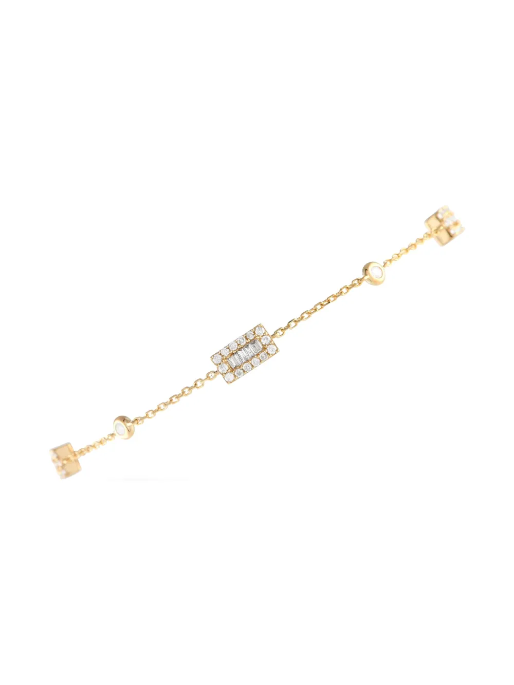 LB Exclusive 14K yellow gold diamond bracelet - ゴールドトーン LB Exclusive 14K yellow gold diamond bracelet - ゴールドトーン