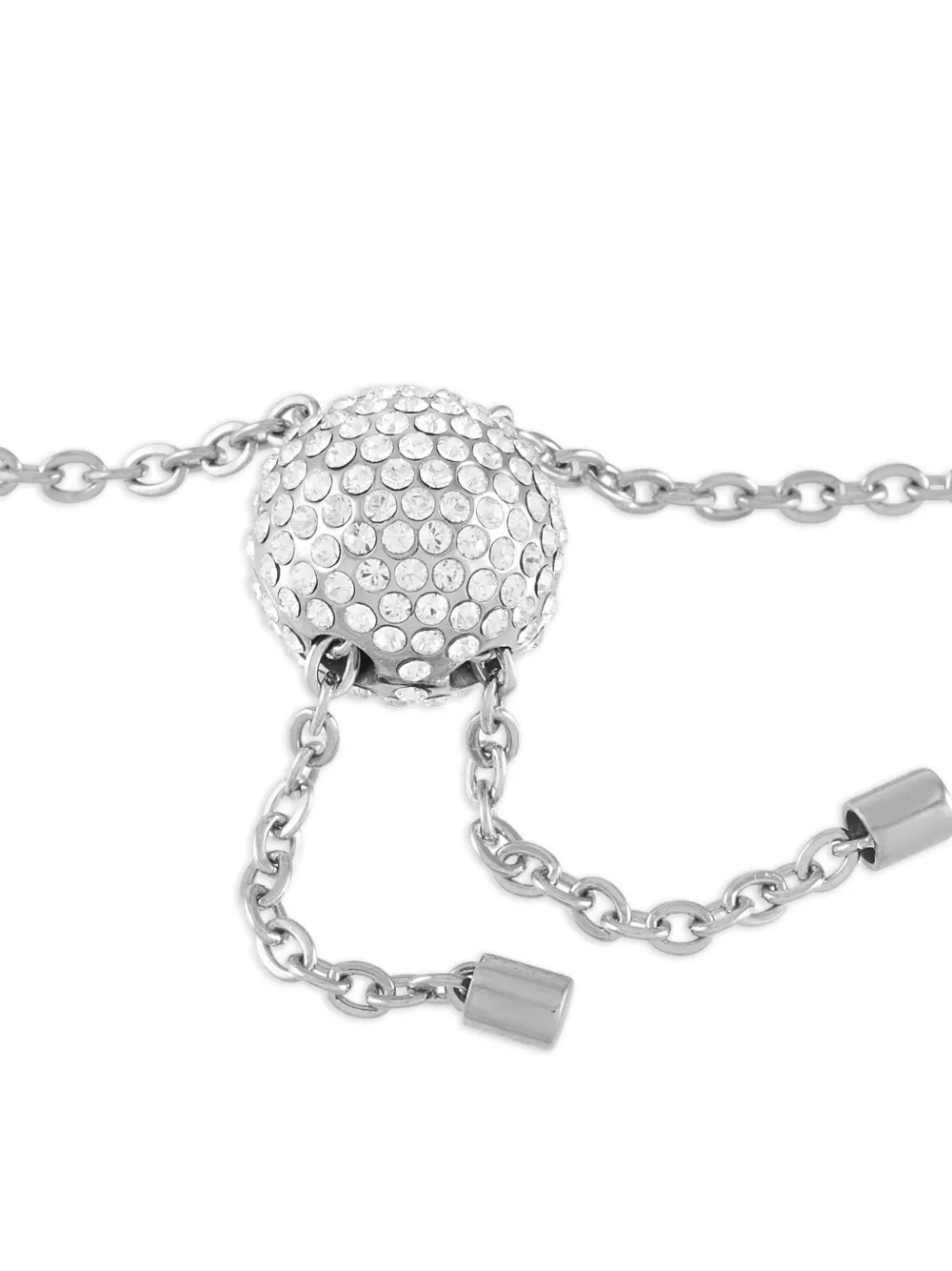 Calvin Klein Vintage crystal-embellished bracelet | Silver | Image 1