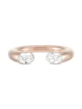 Calvin Klein Vintage crystal-embellished ring - Pink