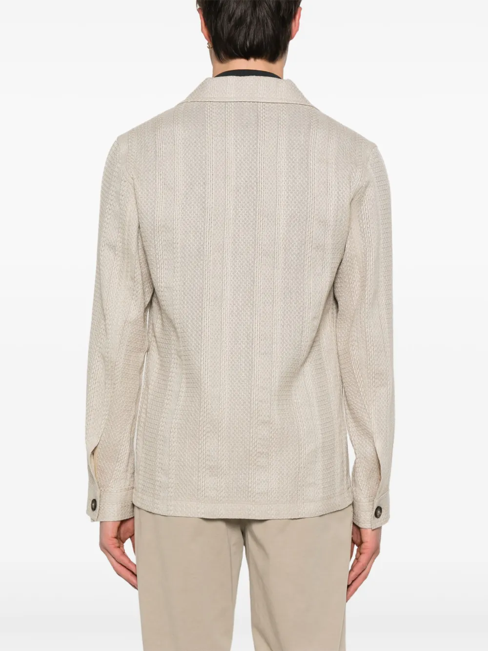 Tagliatore Barrow shirtjack Beige