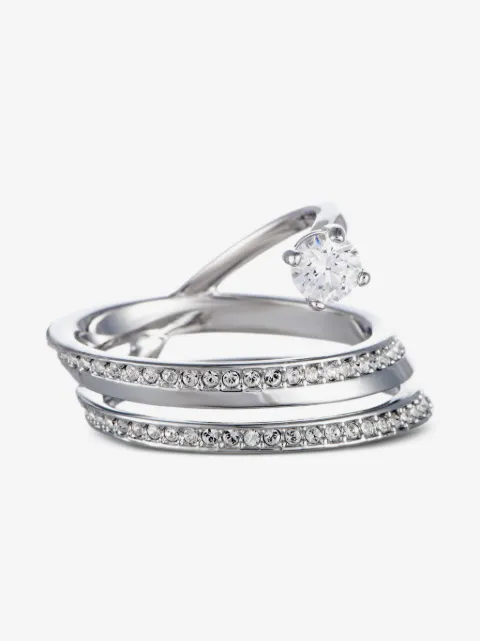 Swarovski Vintage crystal-embellished ring 