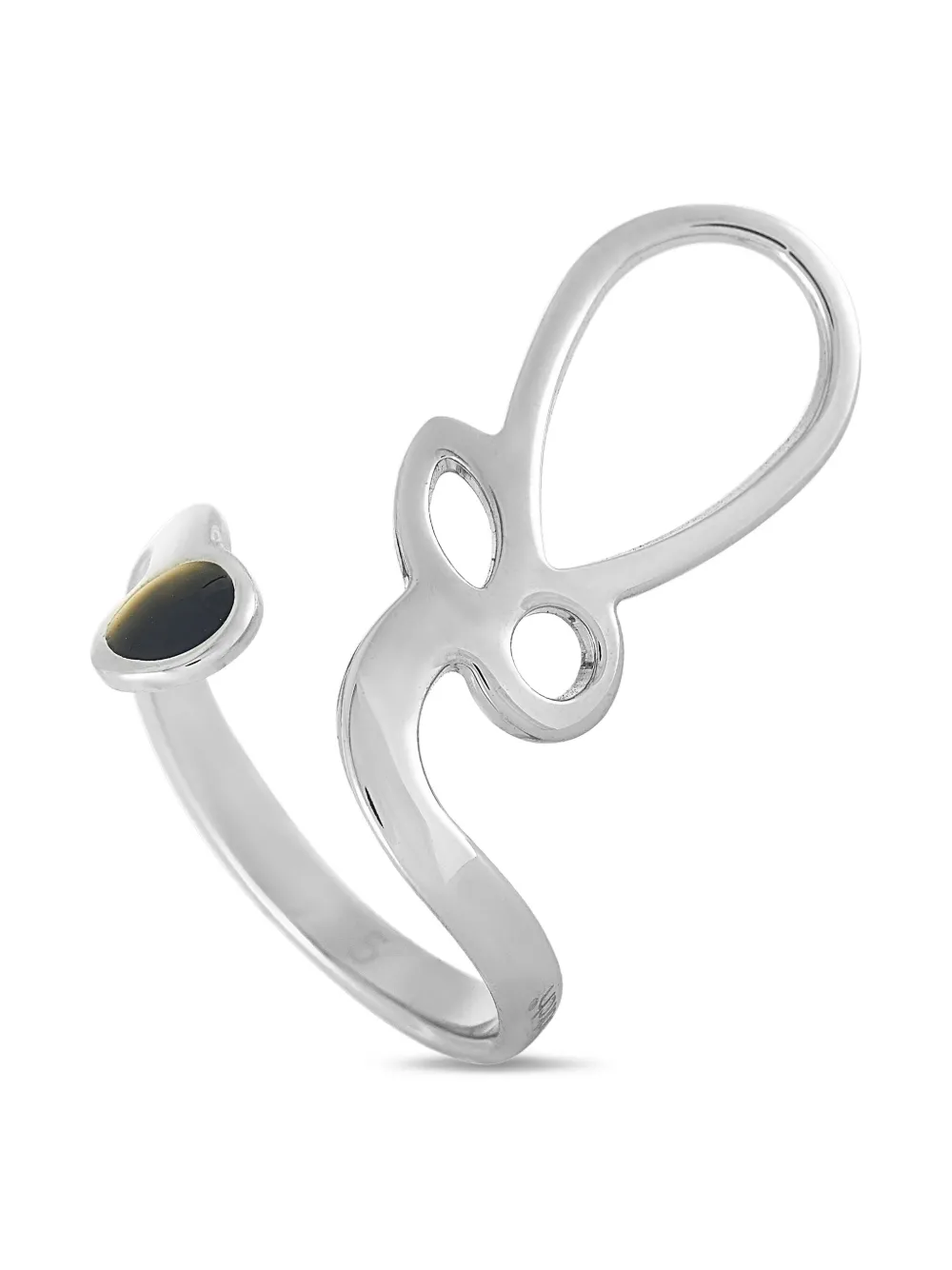 Swatch Vintage anillo Curvelaous | plateado | Image 1