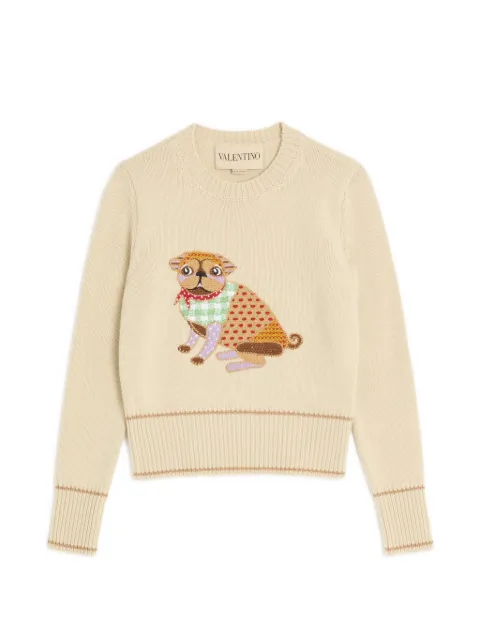 Valentino Garavani embroidered sweater