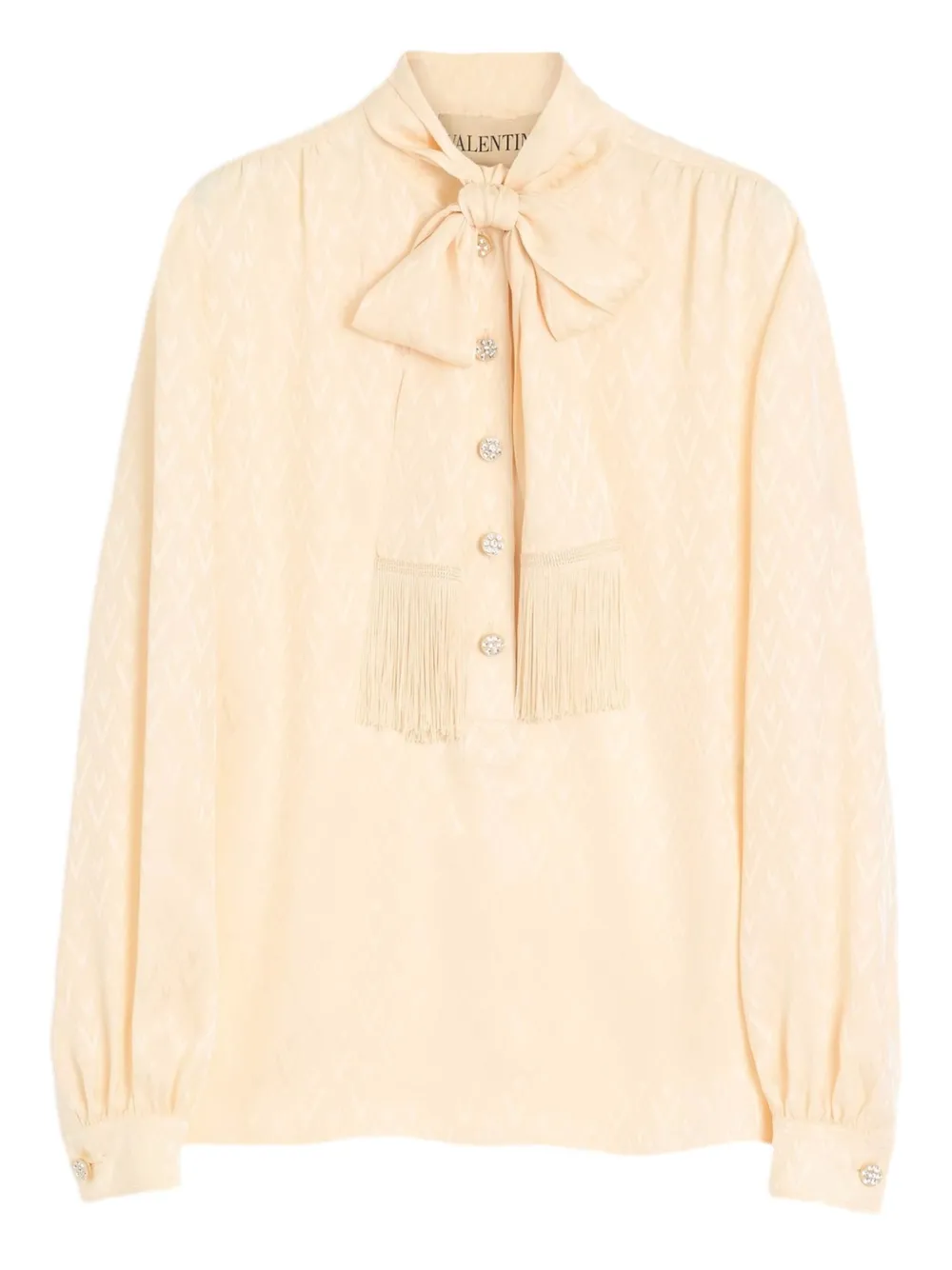 Valentino Garavani シルクブラウス - ニュートラル Valentino Garavani シルクブラウス - ニュートラル