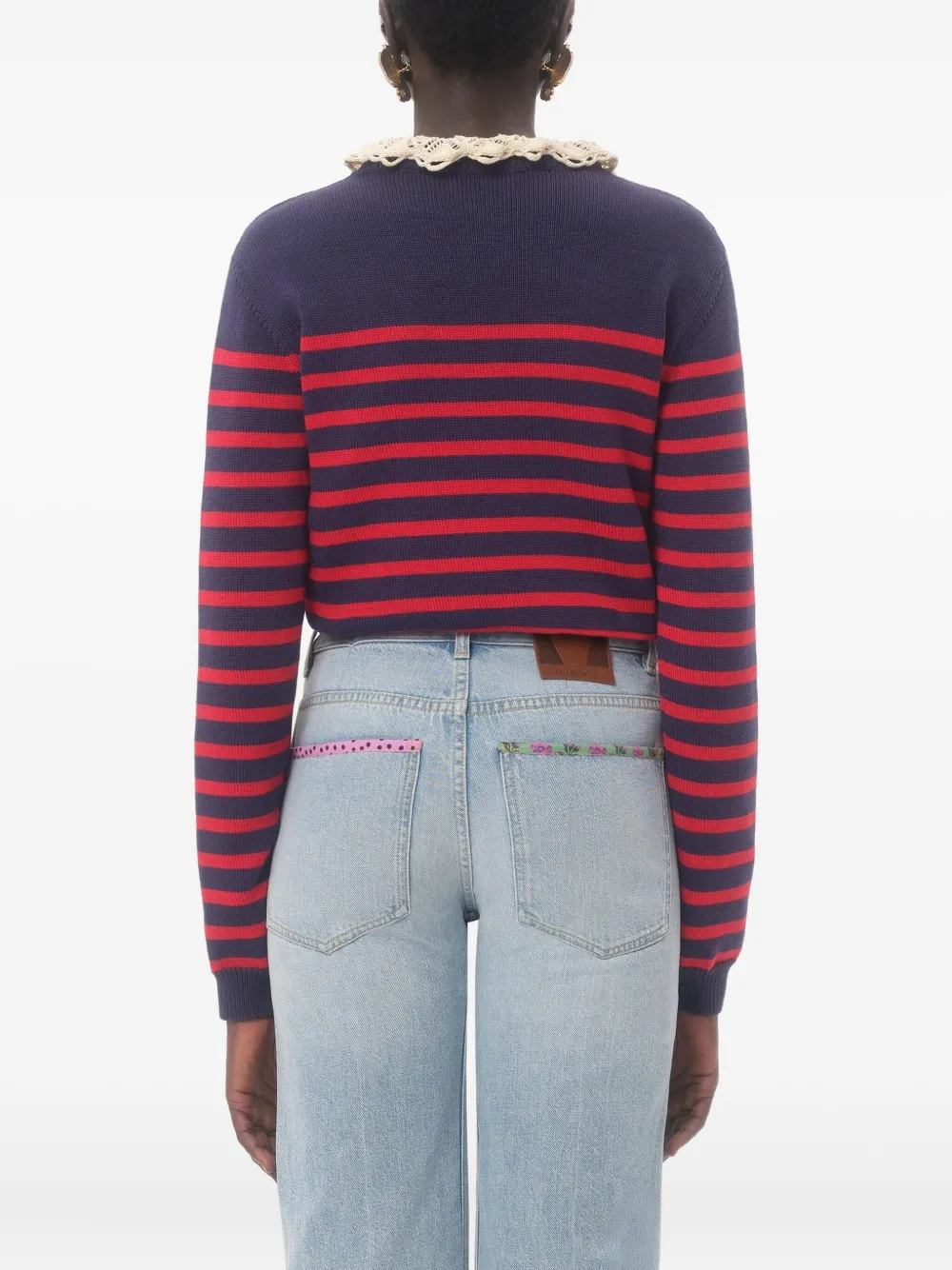 Valentino Garavani Chez trui Blauw
