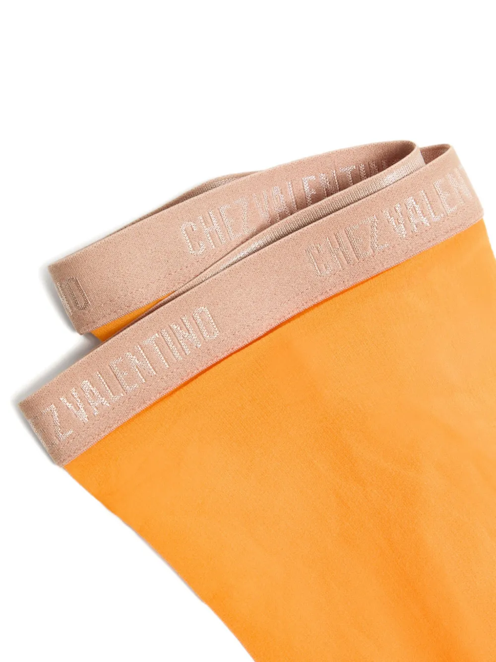 Valentino Garavani High-waist panty Oranje