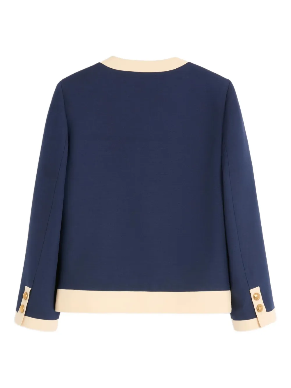 Valentino Garavani Tweekleurige blazer Blauw