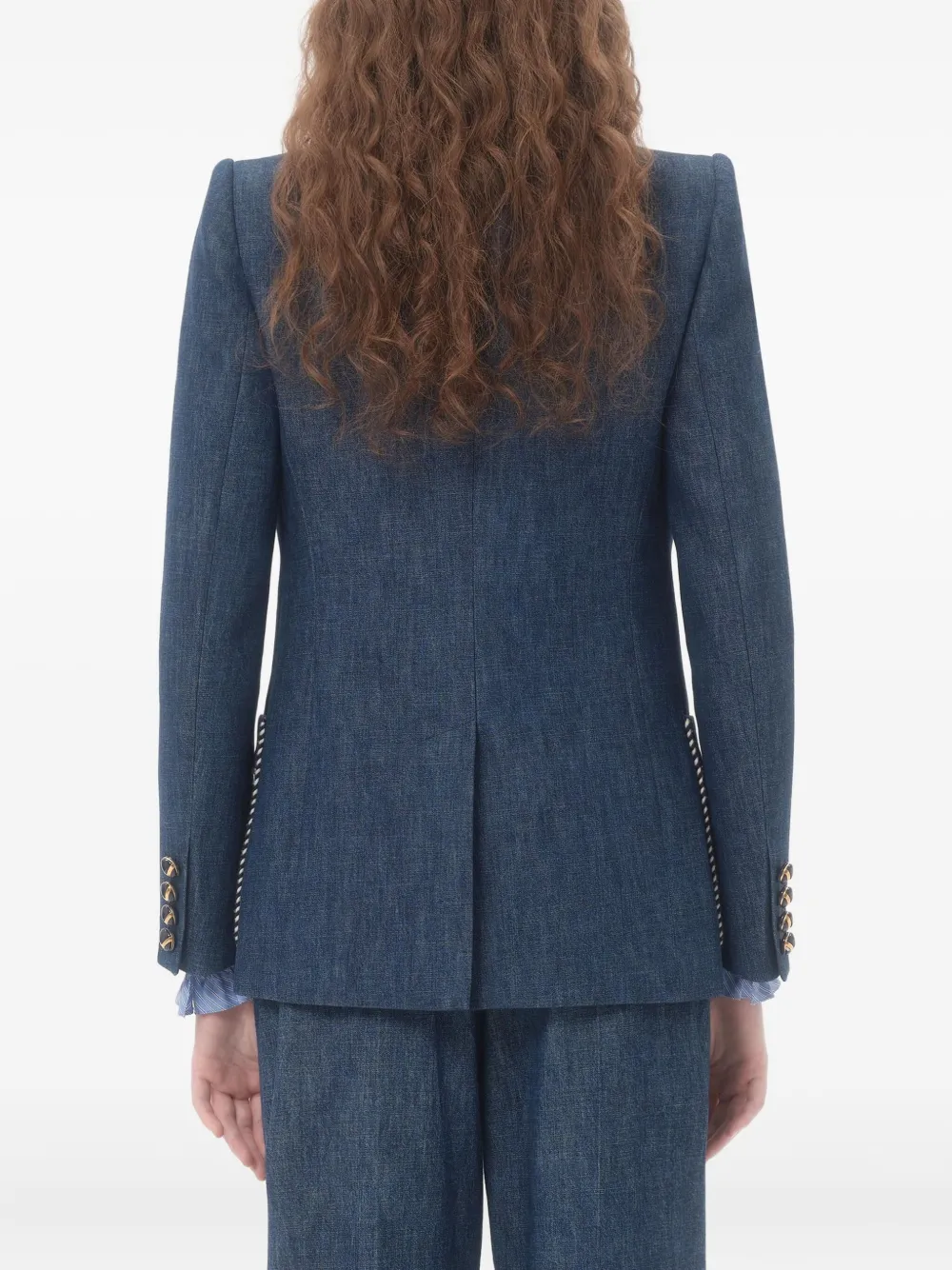 Shop Valentino Double-breasted Blazer