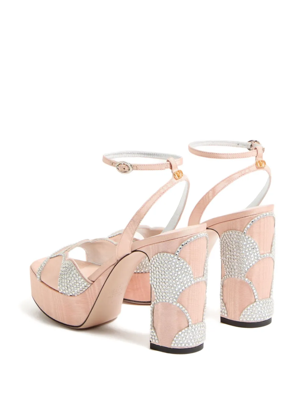 Valentino Garavani 115 mm Bowow sandalen Roze