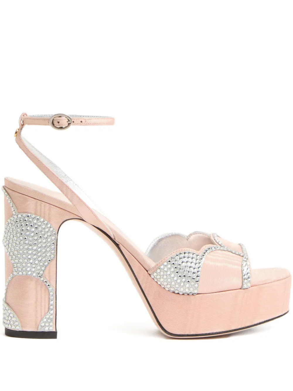 Valentino Garavani 115 mm Bowow sandalen Roze