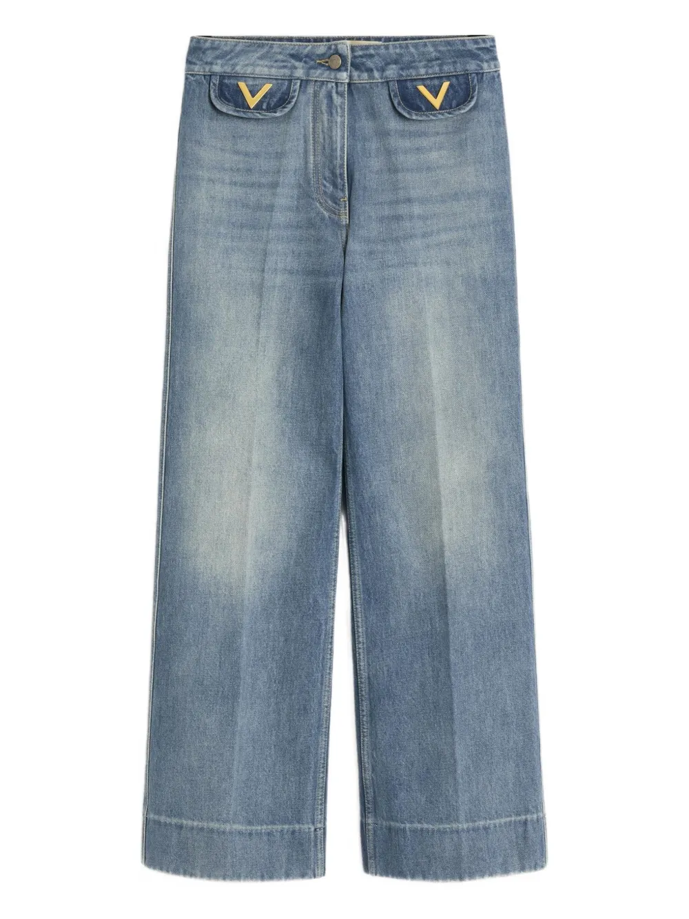 Valentino Garavani V Gold jeans Blauw