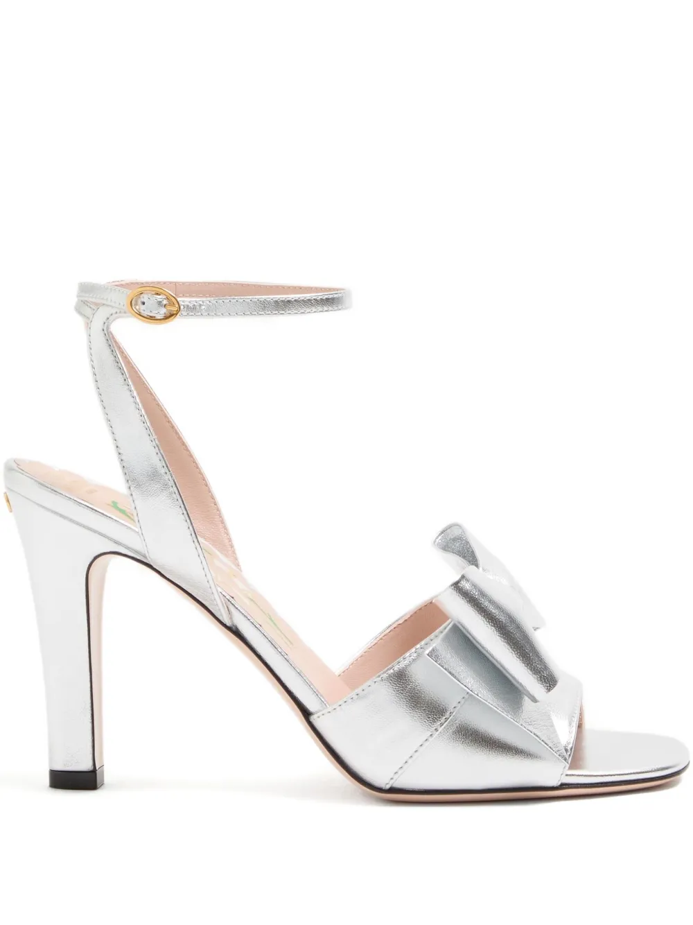 Valentino Garavani 95mm Bowow sandals Silver