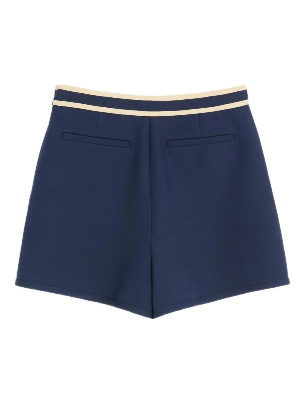 VALENTINO CREPE COUTURE SHORTS 