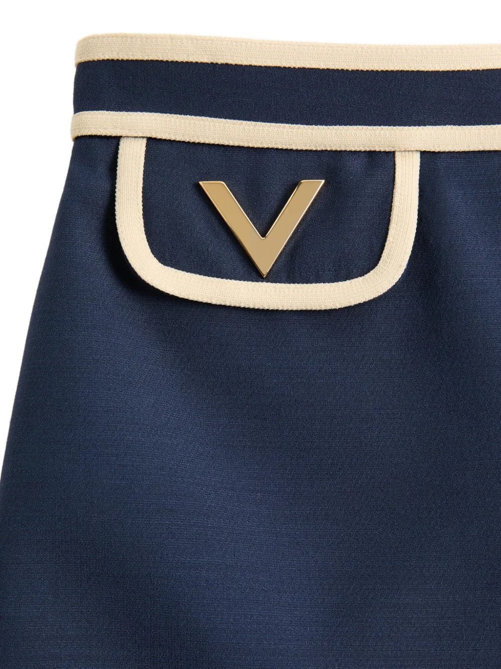 Valentino Garavani Crepe Couture shorts Blauw