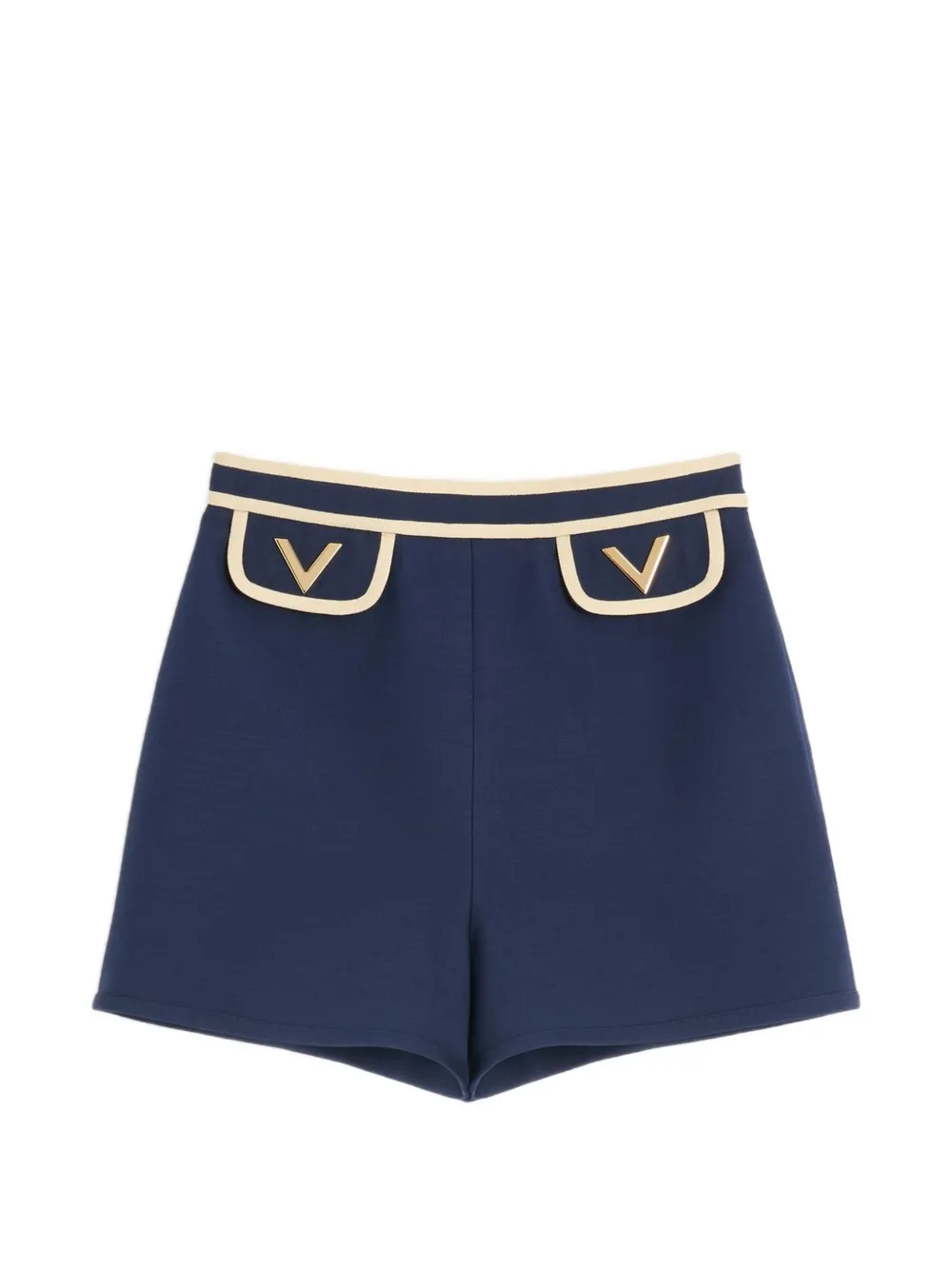 Valentino Garavani Crepe Couture shorts – Blue