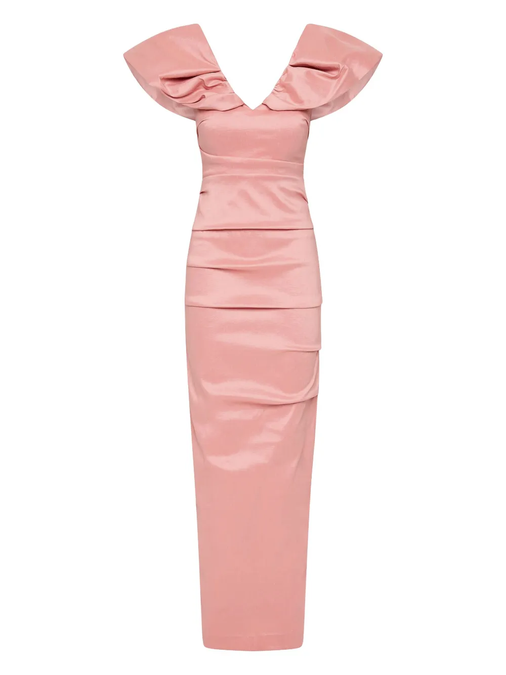 Rachel Gilbert Frey avondjurk Roze