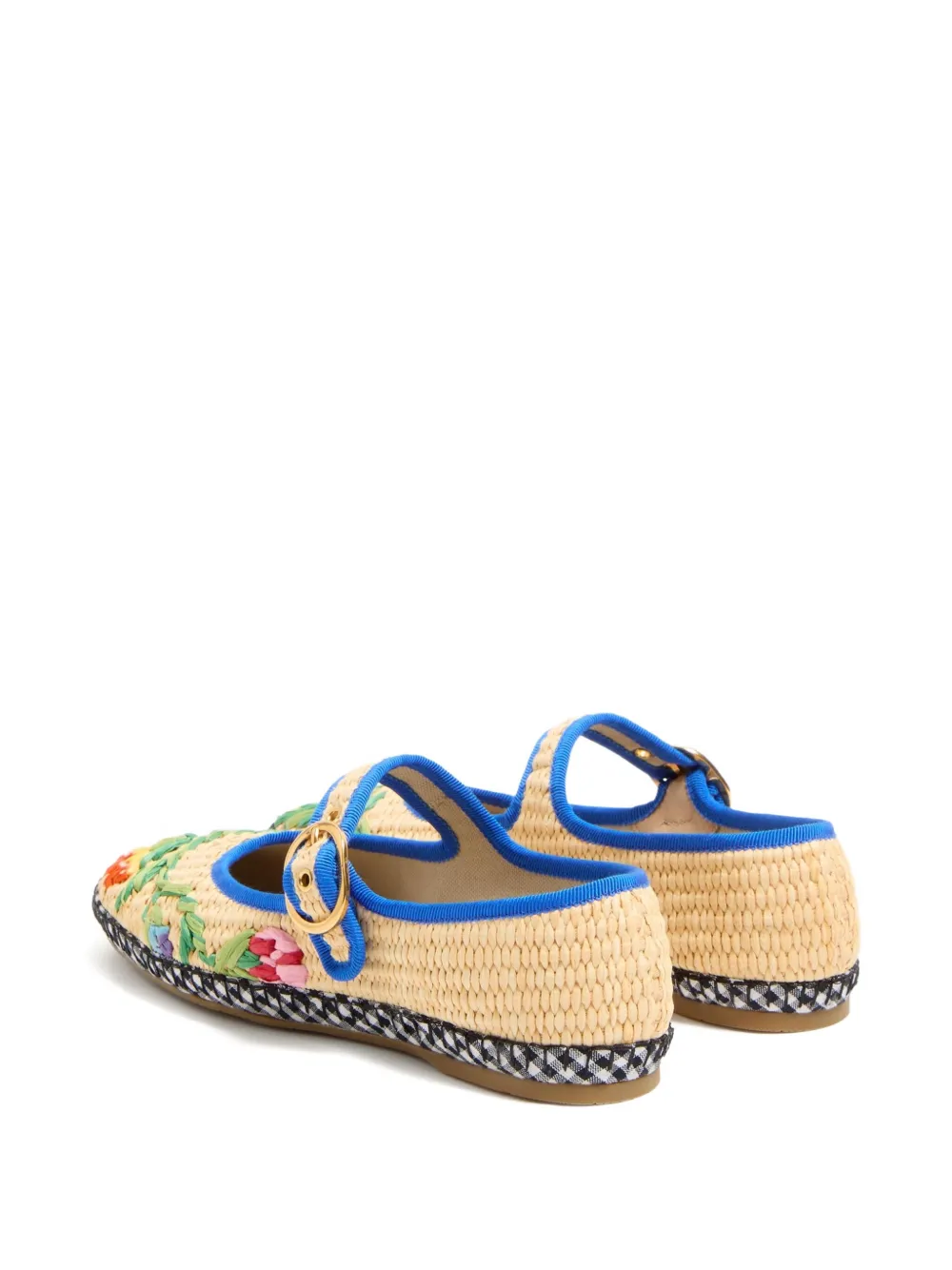 Valentino Garavani Endouce Mary-Jane ballerina's Beige