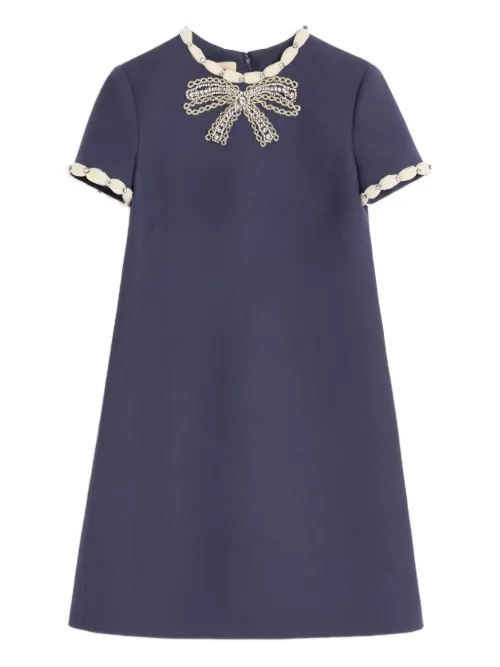 Robe courte Crepe Couture - Valentino Garavani - Modalova