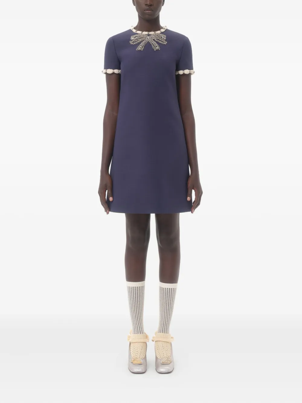 Valentino Garavani Mini-jurk Blauw