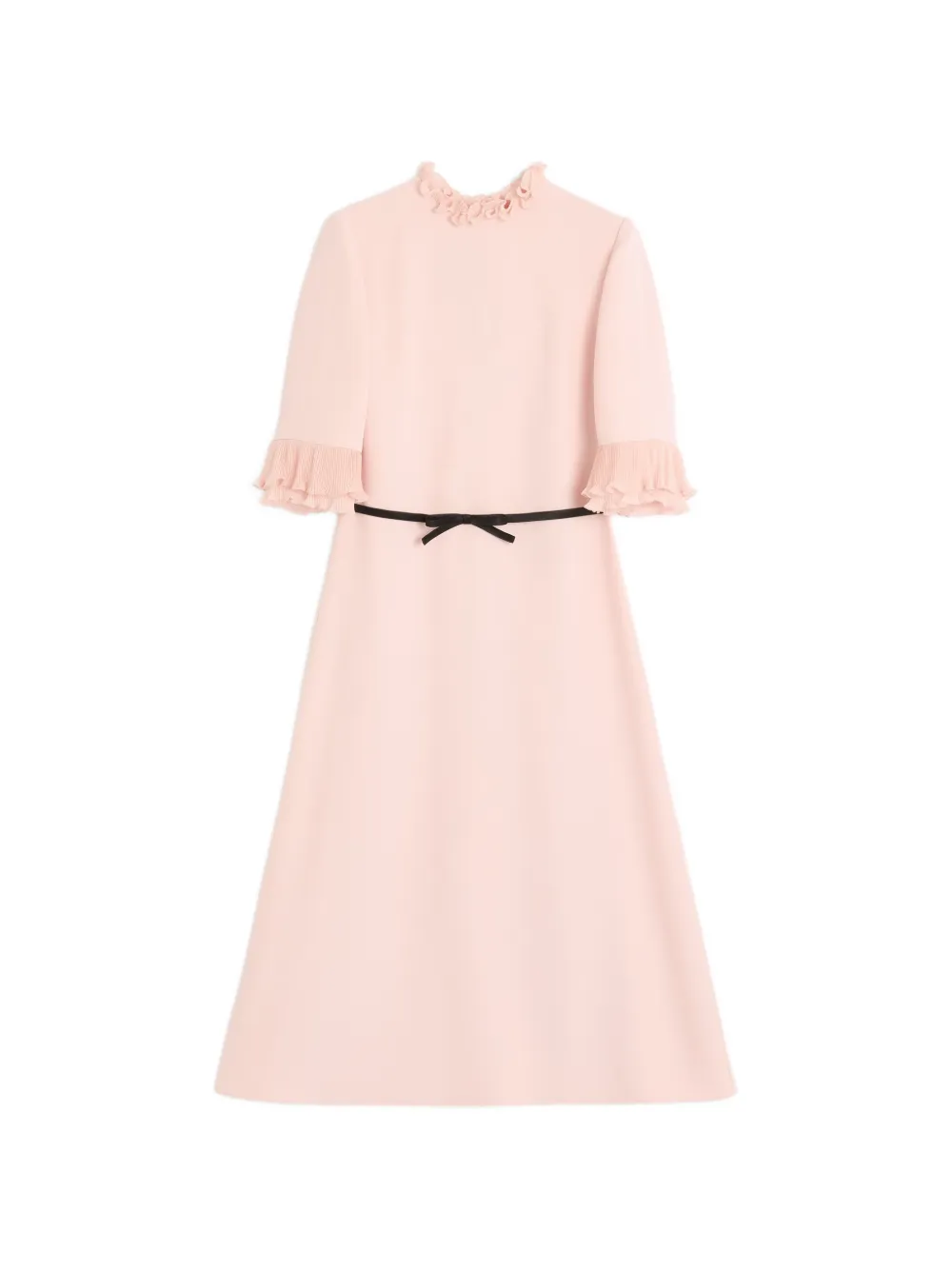 Valentino Garavani Cady Couture midi-jurk Roze