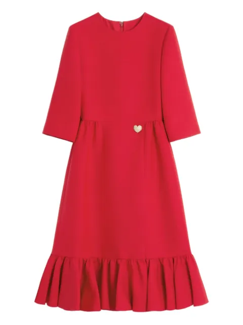 Valentino Garavani crepe midi dress