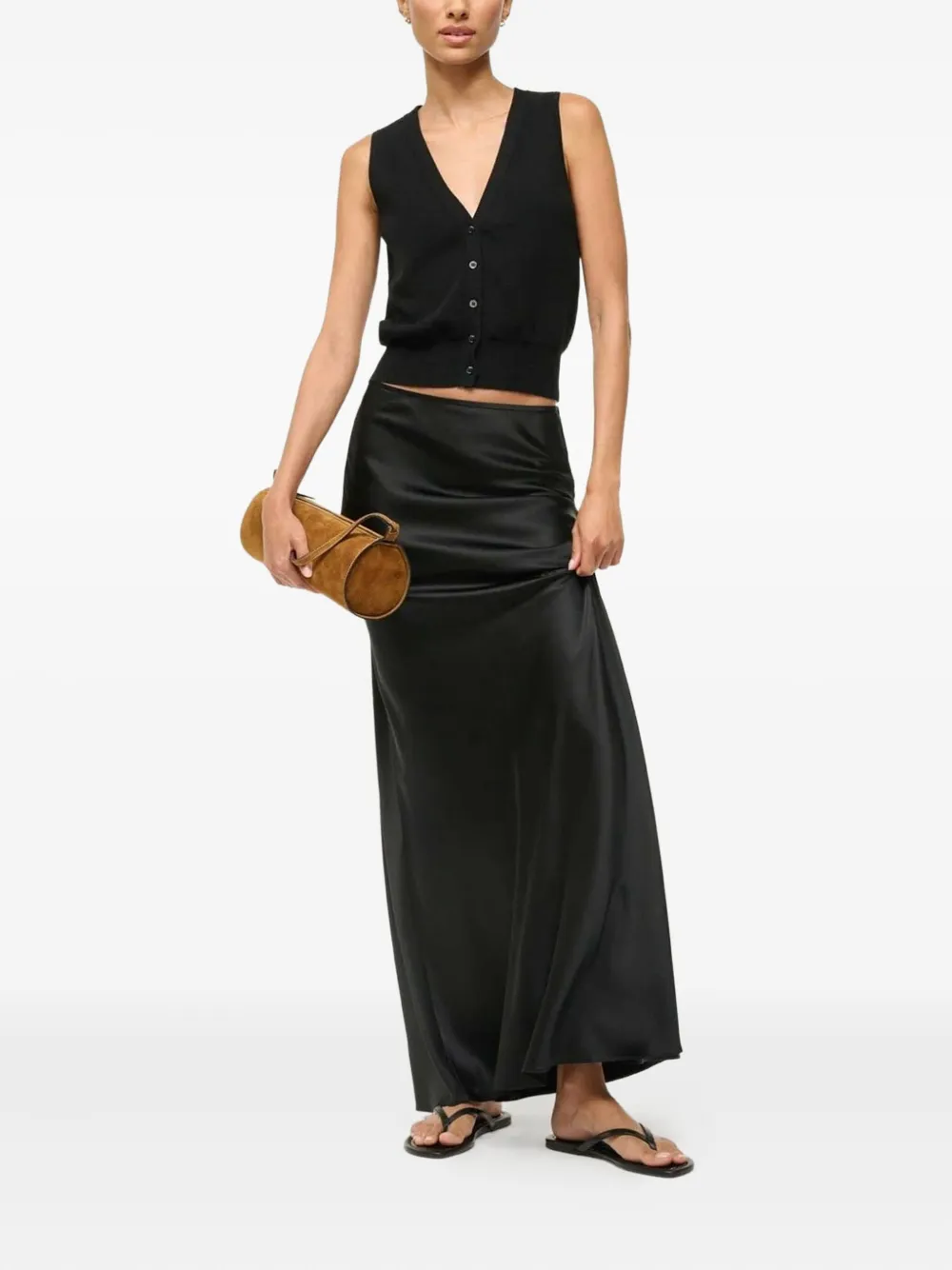 STAUD Ficus vest | Knitted Tops | Image 2