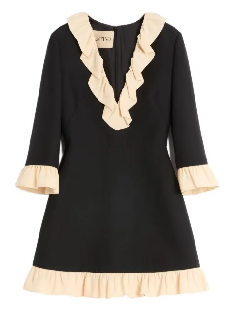 Valentino Garavani ruffle-trim mini dress