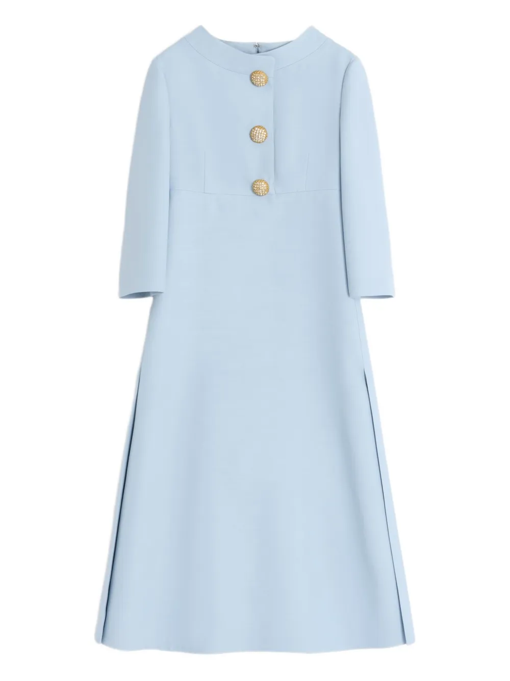 Valentino Garavani Crepe Couture jurk Blauw