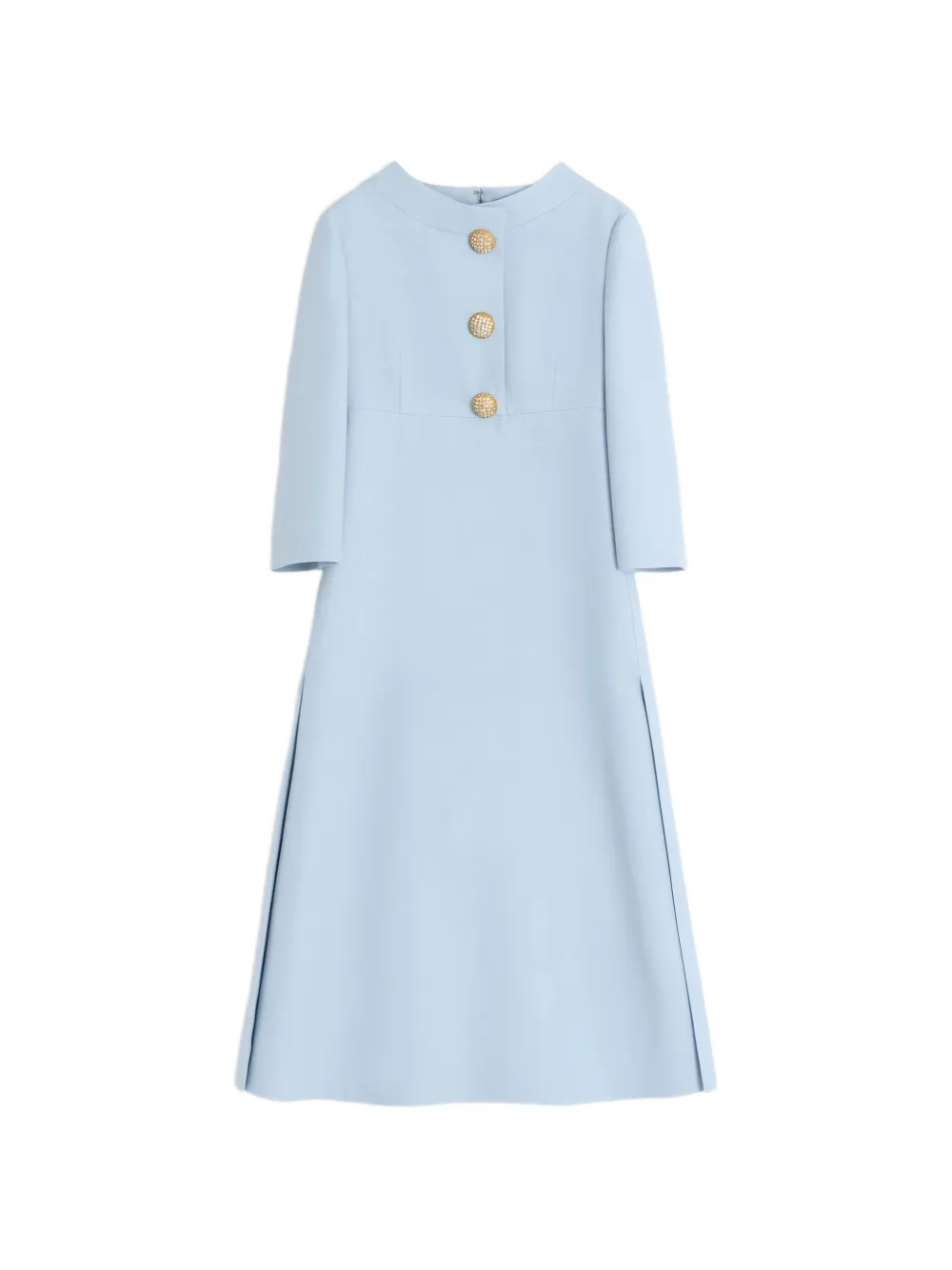 Valentino Garavani Crepe Couture Kleid - Blau