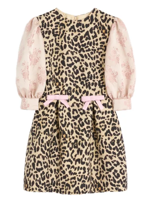 Robe à imprimé léopard - Valentino Garavani - Modalova