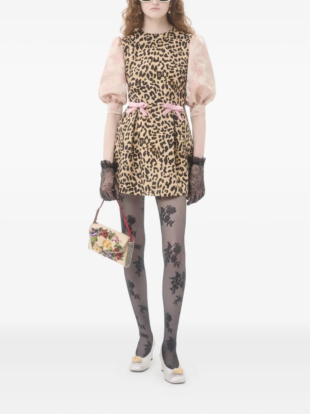 Valentino Garavani leopard-print mini dress | Day Dresses | Image 2