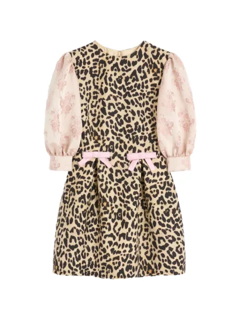 Valentino Garavani レオパード ミニドレス