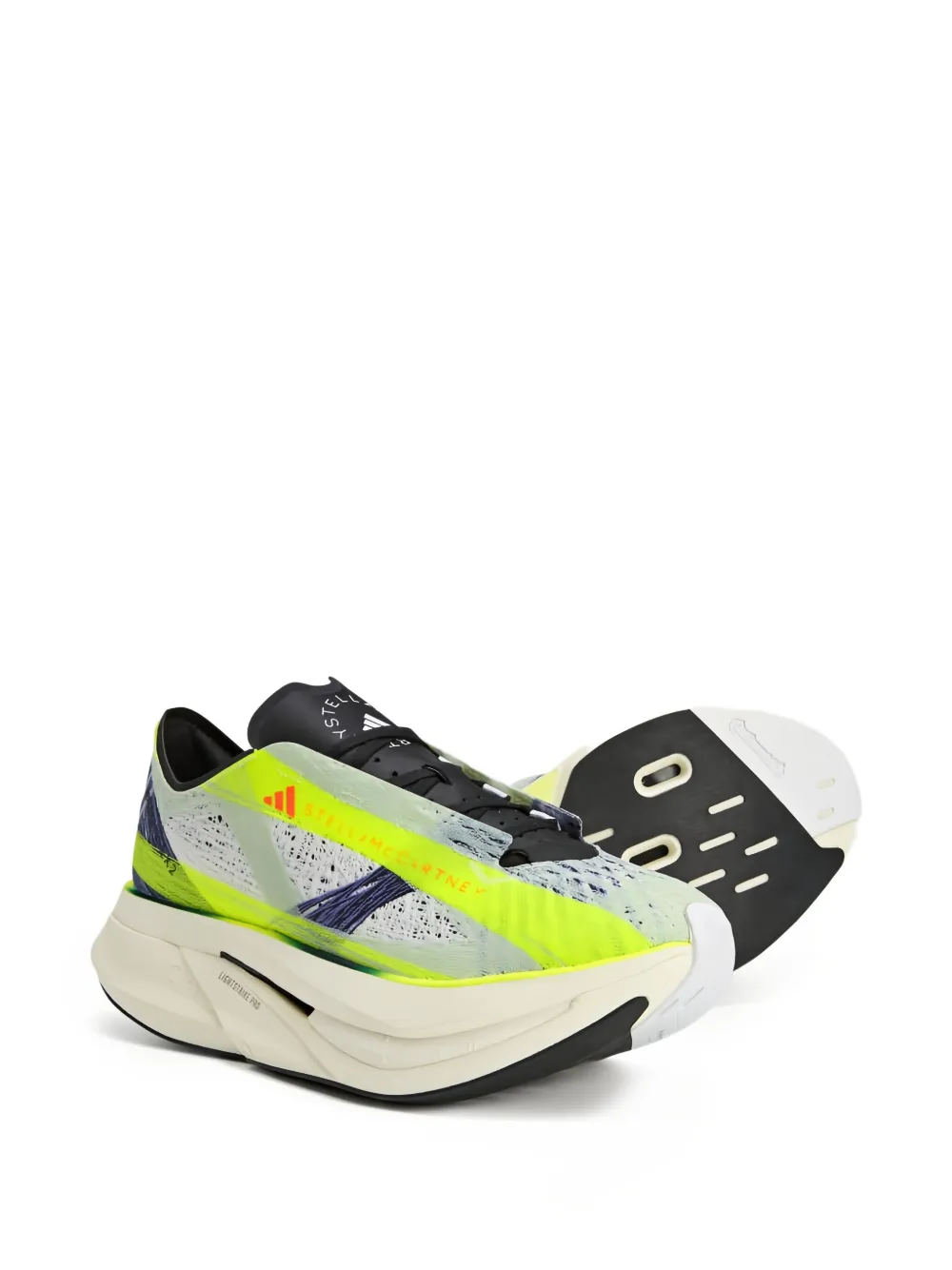 adidas Prime X 2.0 Strung "Cloud White Gray One Core Black" sneakers Green