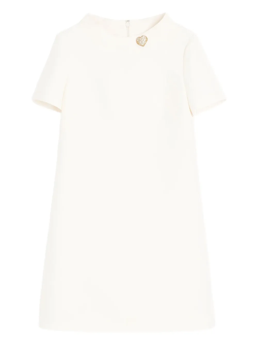 Valentino Garavani heart-detail mini dress | White | Image 1