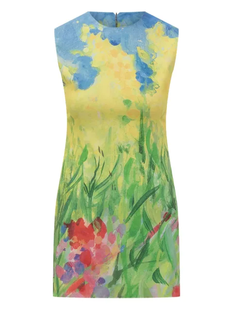 MSGM vestido con estampado floral