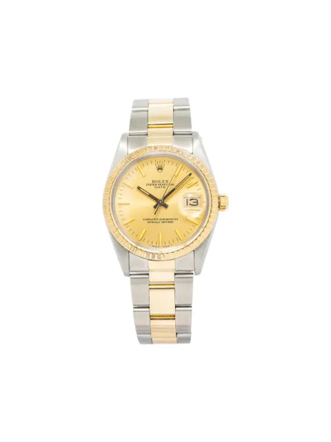 Rolex pre-owned Oyster Perpetual Date 34mm